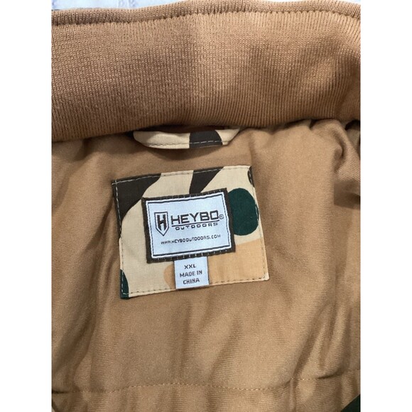 Heybo Jacket Coat Men’s Size XXL Color Camo Game Insulated Outdoors - Picture 3 of 5